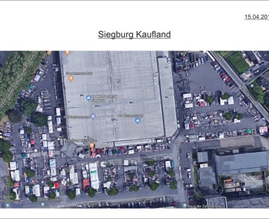 Markt Siegburg, Trödelmarkt beim KAUFLAND